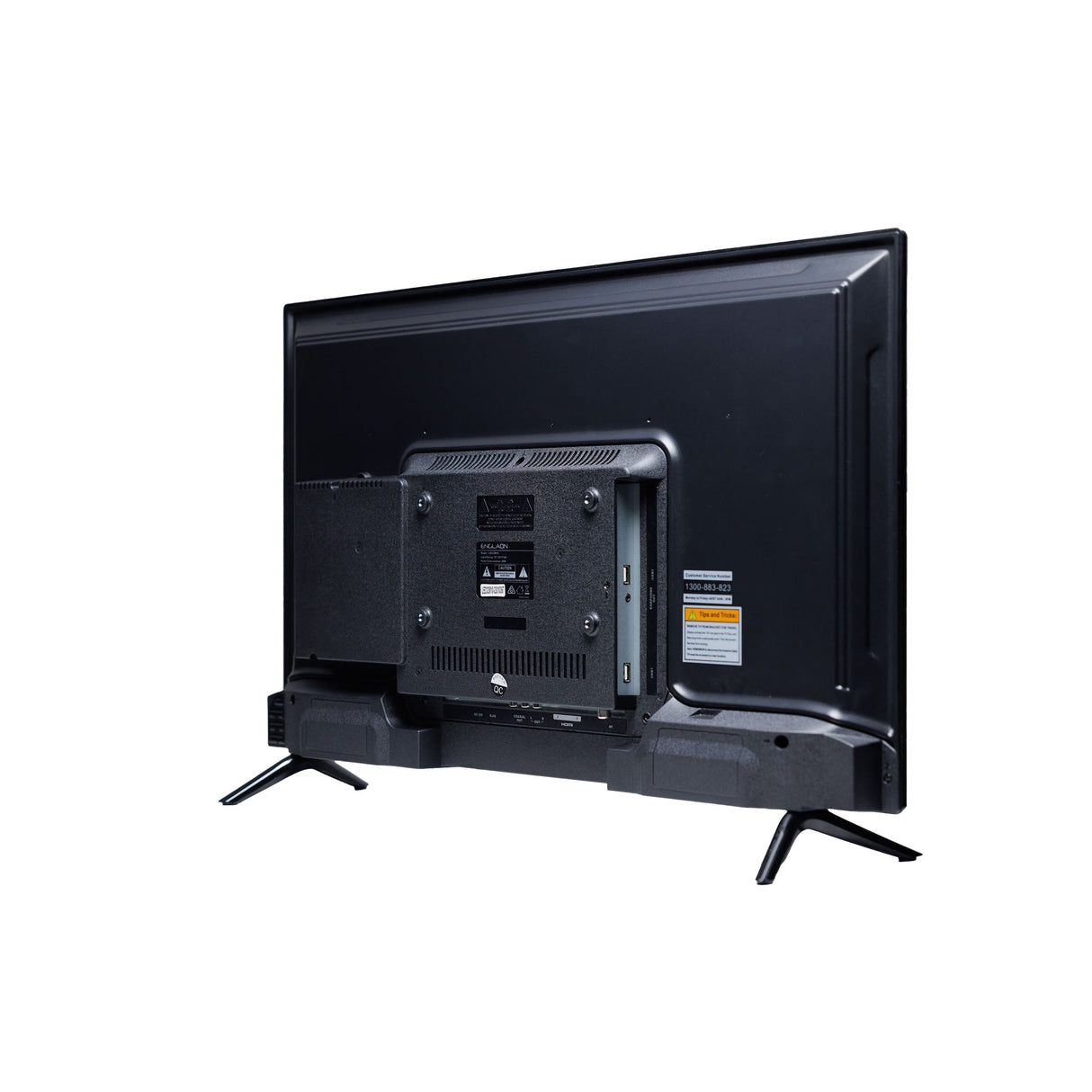 ENGLAON 32'' Full HD Android Smart 12V TV with Built-in DVD player, Chromecast & Bluetooth