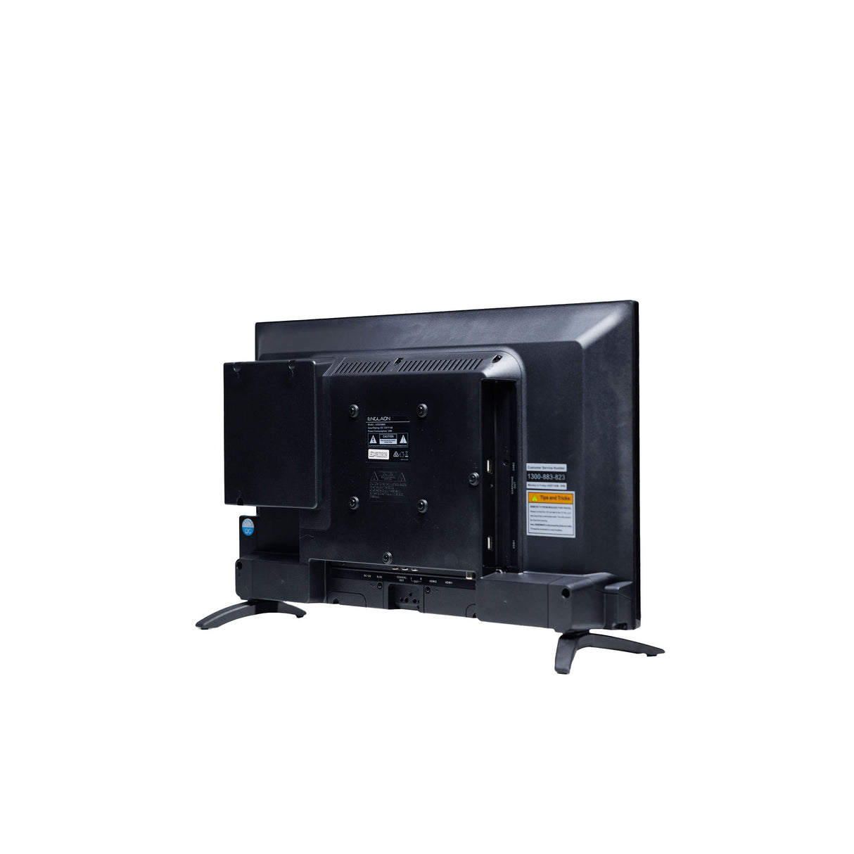 ENGLAON 24'' Full HD Smart 12V TV With Built-in DVD Player, Chromecast, Bluetooth & Google TV