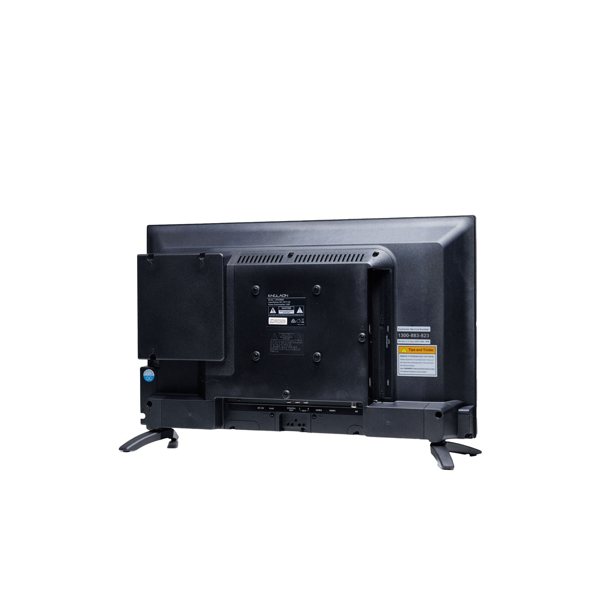 ENGLAON 24'' Full HD Smart 12V TV With Built-in DVD Player, Chromecast, Bluetooth & Google TV