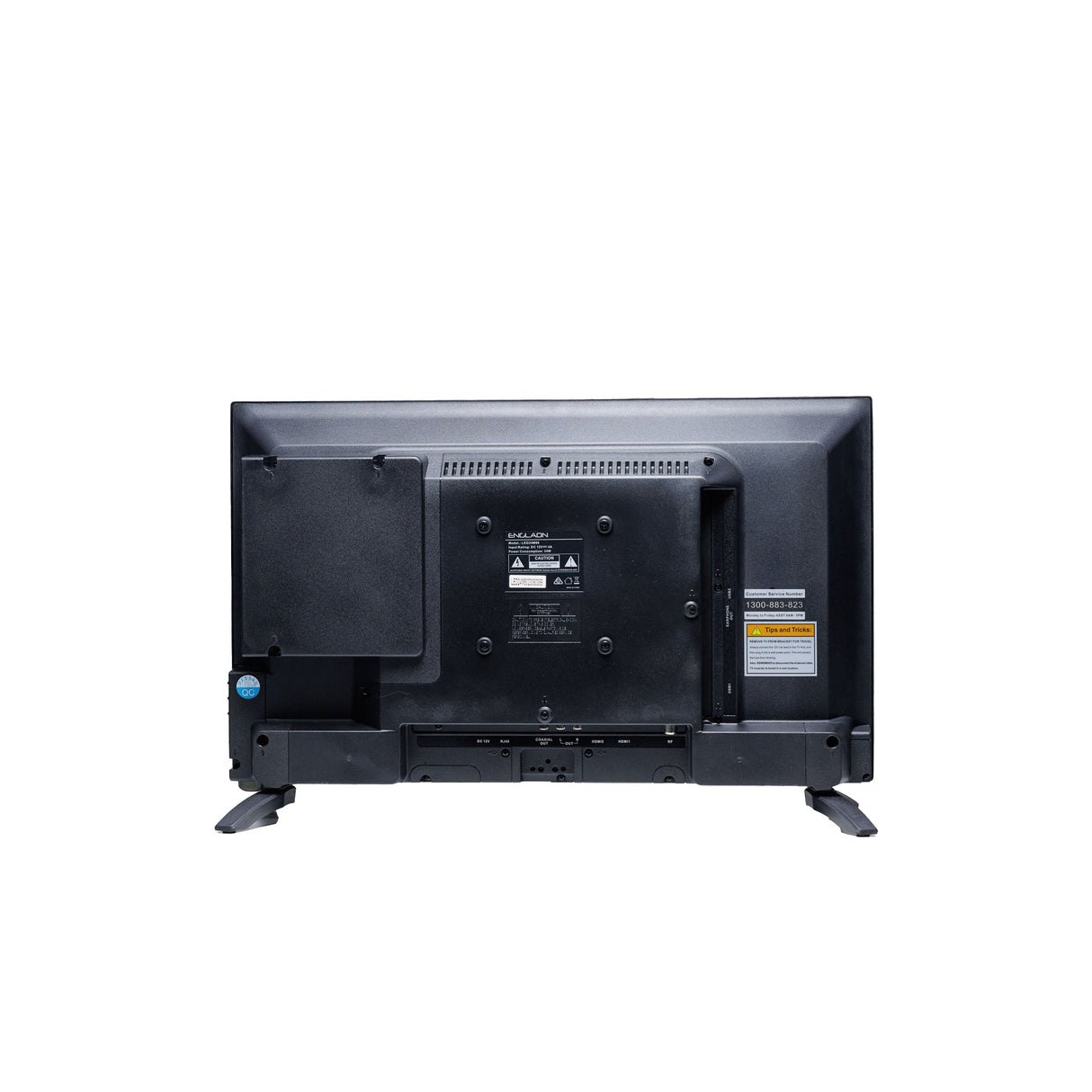 ENGLAON 24'' Full HD Smart 12V TV With Built-in DVD Player, Chromecast, Bluetooth & Google TV