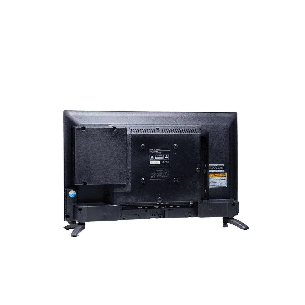 ENGLAON 24'' Full HD Smart 12V TV With Built-in DVD Player, Chromecast, Bluetooth & Google TV