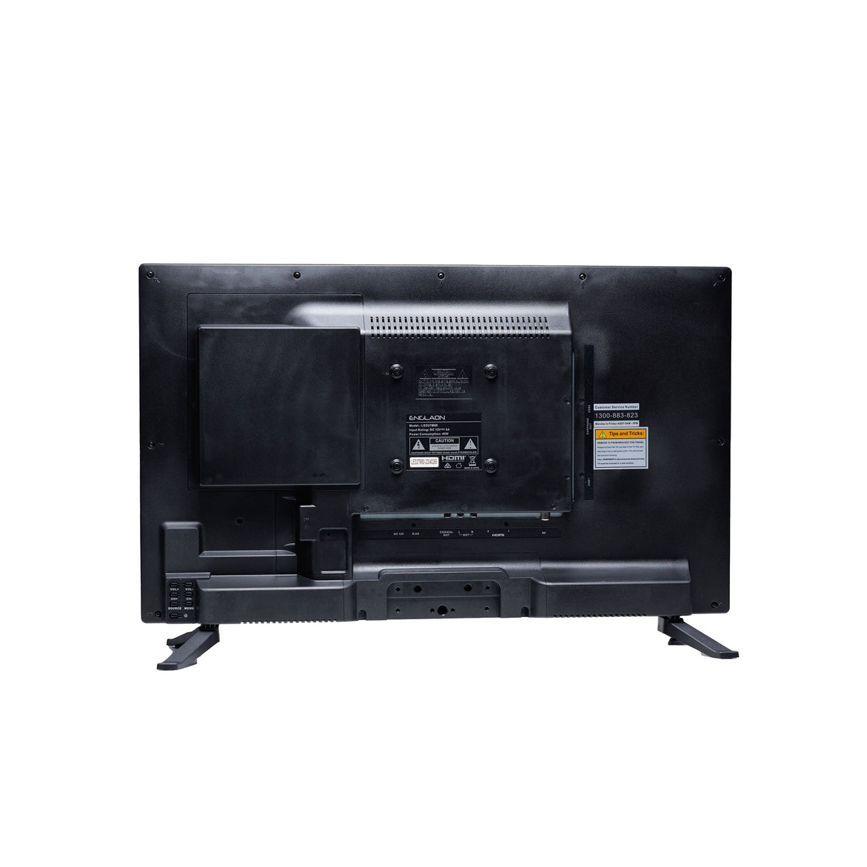 ENGLAON 27'' Full HD Android Smart 12V TV with Built-in DVD player, Chromecast & Bluetooth