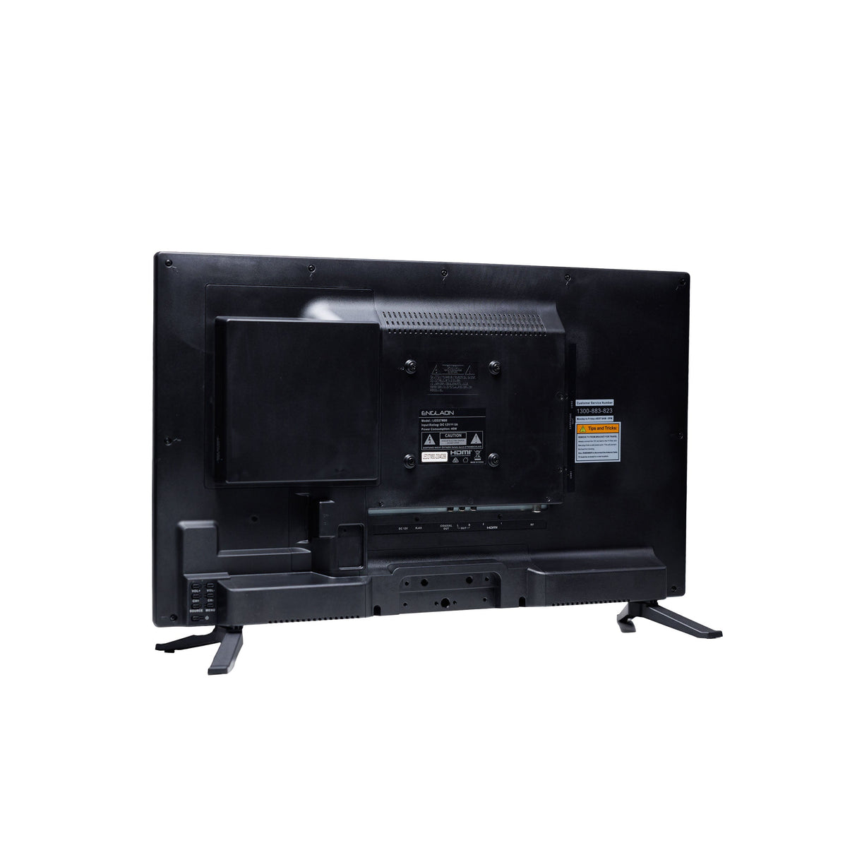 ENGLAON 27'' Full HD Android Smart 12V TV with Built-in DVD player, Chromecast & Bluetooth