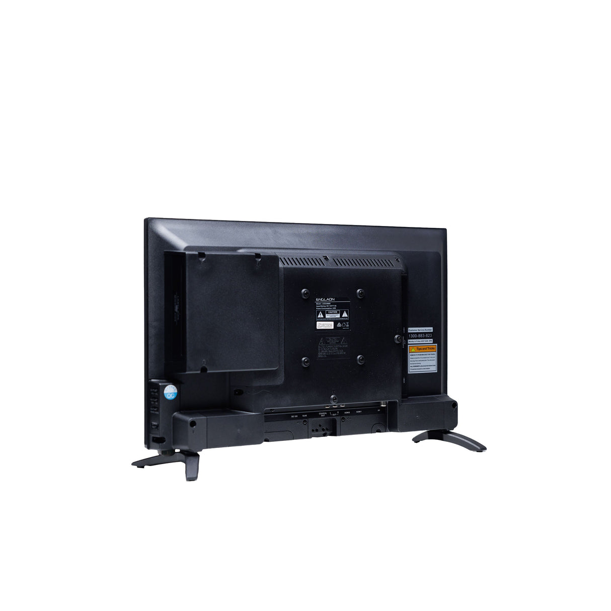 ENGLAON 24'' Full HD Smart 12V TV With Built-in DVD Player, Chromecast, Bluetooth & Google TV