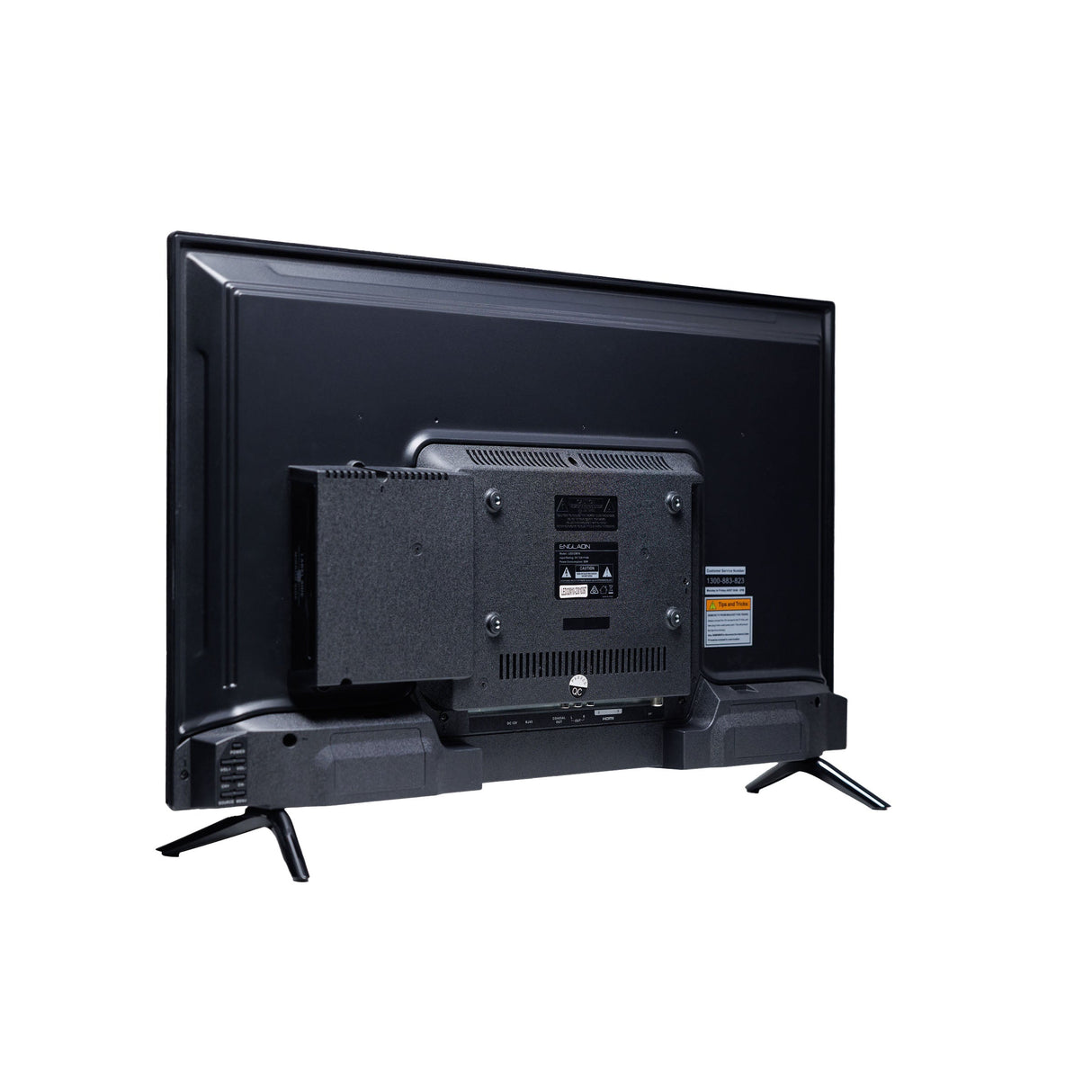 ENGLAON 32'' Full HD Android Smart 12V TV with Built-in DVD player, Chromecast & Bluetooth