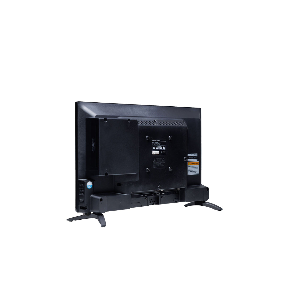 ENGLAON 24'' Full HD Smart 12V TV With Built-in DVD Player, Chromecast, Bluetooth & Google TV