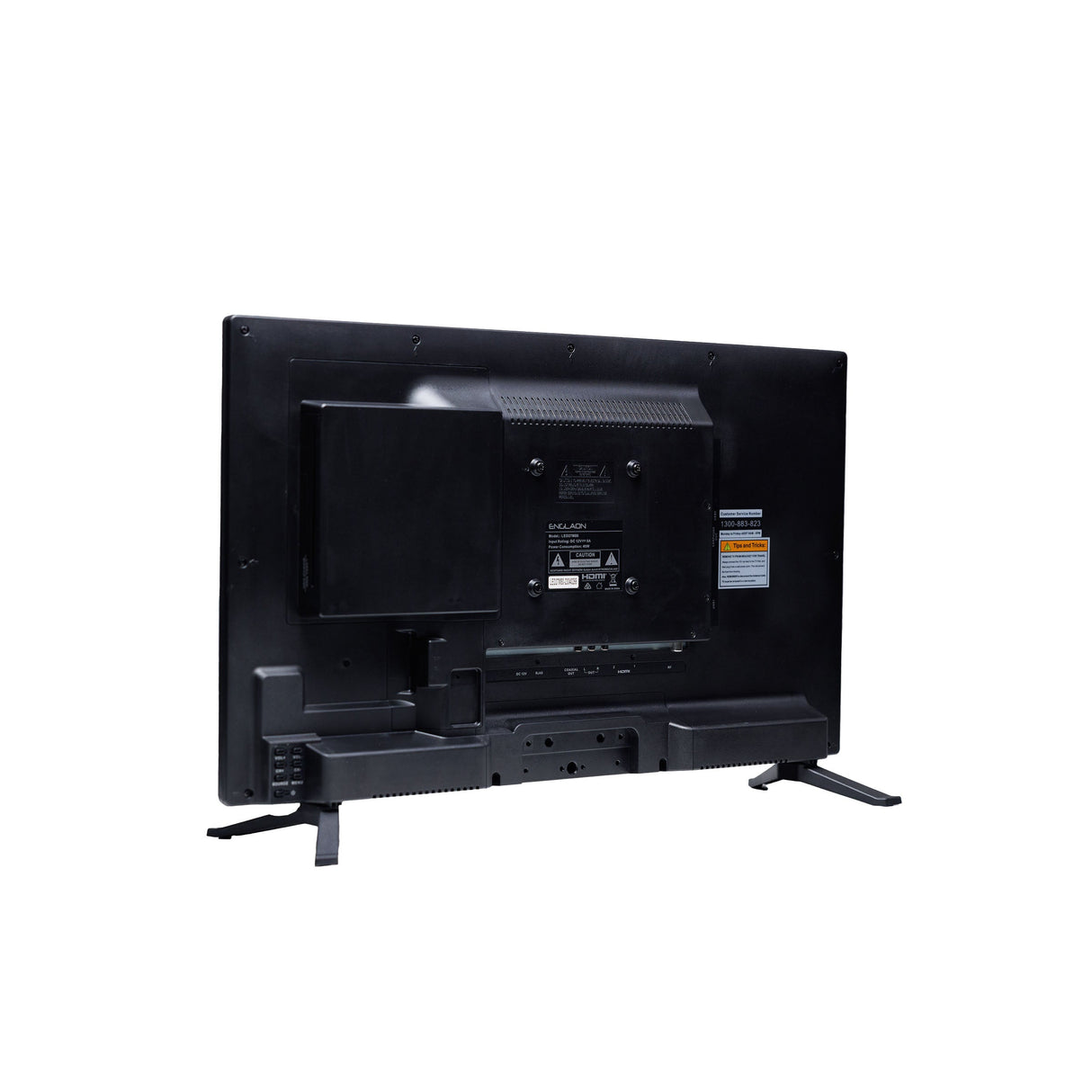 ENGLAON 27'' Full HD Android Smart 12V TV with Built-in DVD player, Chromecast & Bluetooth