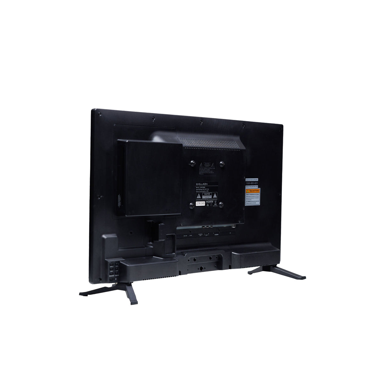 ENGLAON 27'' Full HD Android Smart 12V TV with Built-in DVD player, Chromecast & Bluetooth